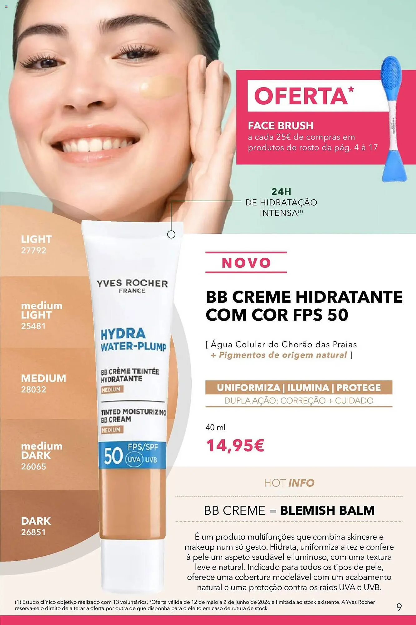 Folheto Catálogo Yves Rocher de 12 de maio até 2 de junho 2026 - Pagina 9