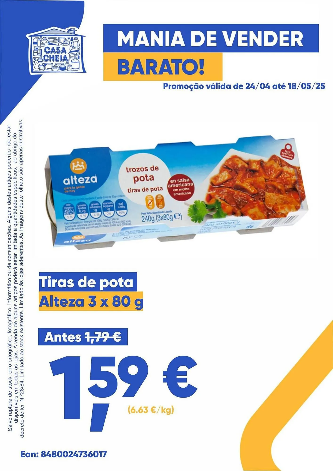 Folheto Folheto Casa Cheia de 24 de abril até 18 de maio 2025 - Pagina 4