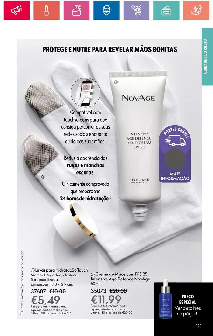 Folheto Folheto Oriflame de 30 de maio até 19 de junho 2024 - Pagina 129