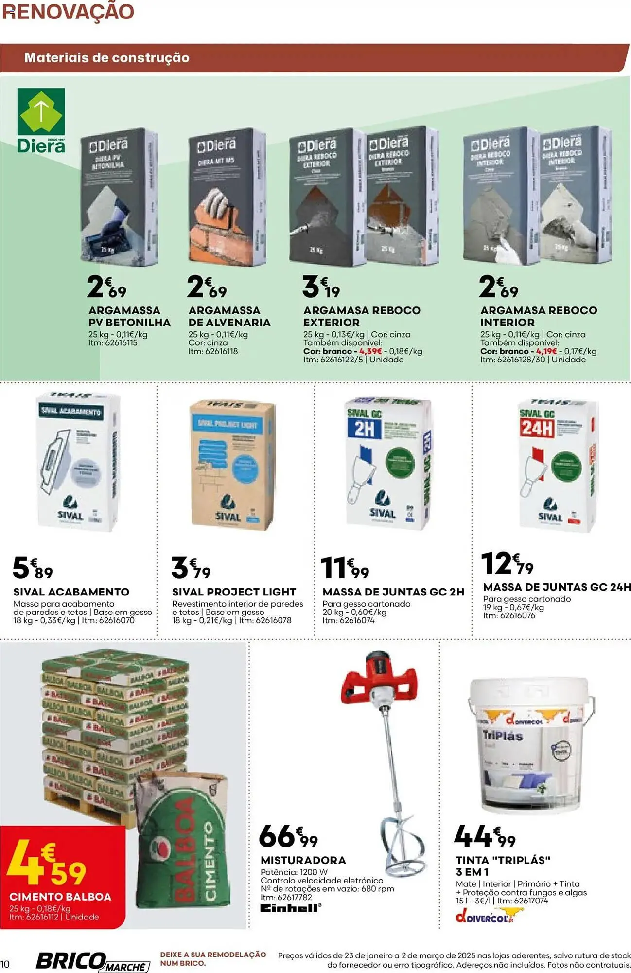 Folheto Folheto Bricomarché de 23 de janeiro até 2 de março 2025 - Pagina 10