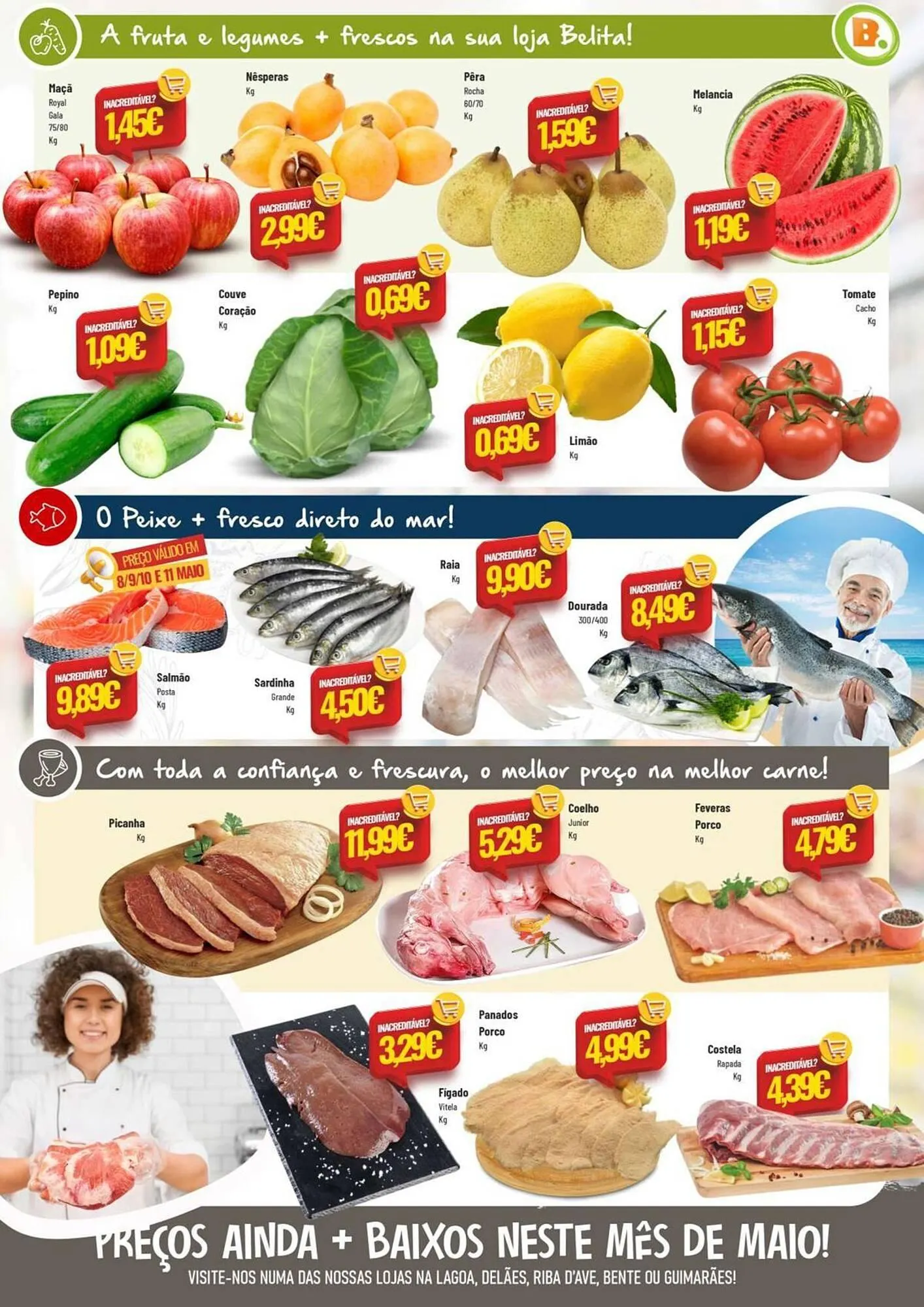 Folheto Folheto Belita de 8 de maio até 21 de maio 2025 - Pagina 3