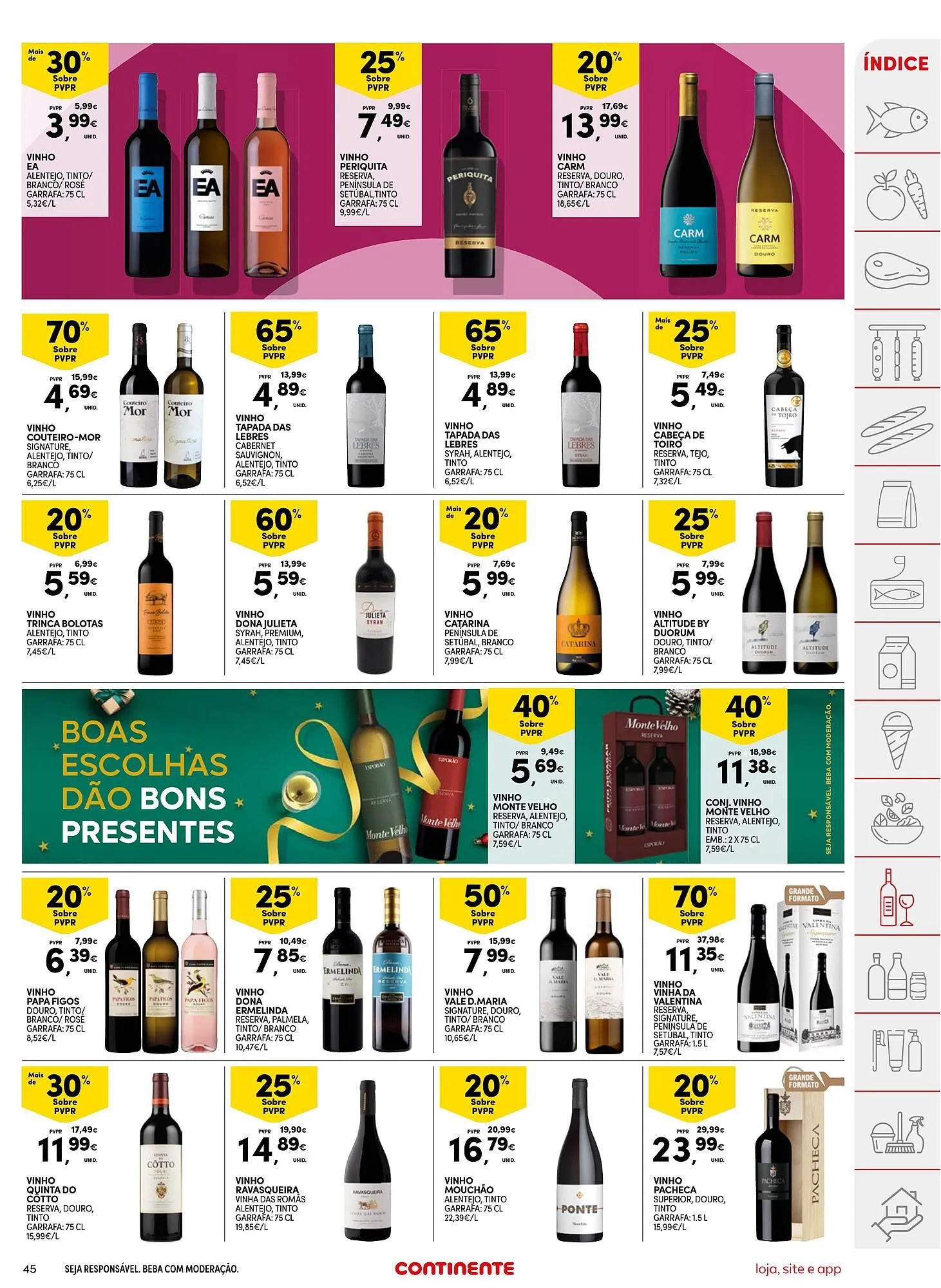 Folheto Folheto Continente de 16 de dezembro até 25 de dezembro 2025 - Pagina 45