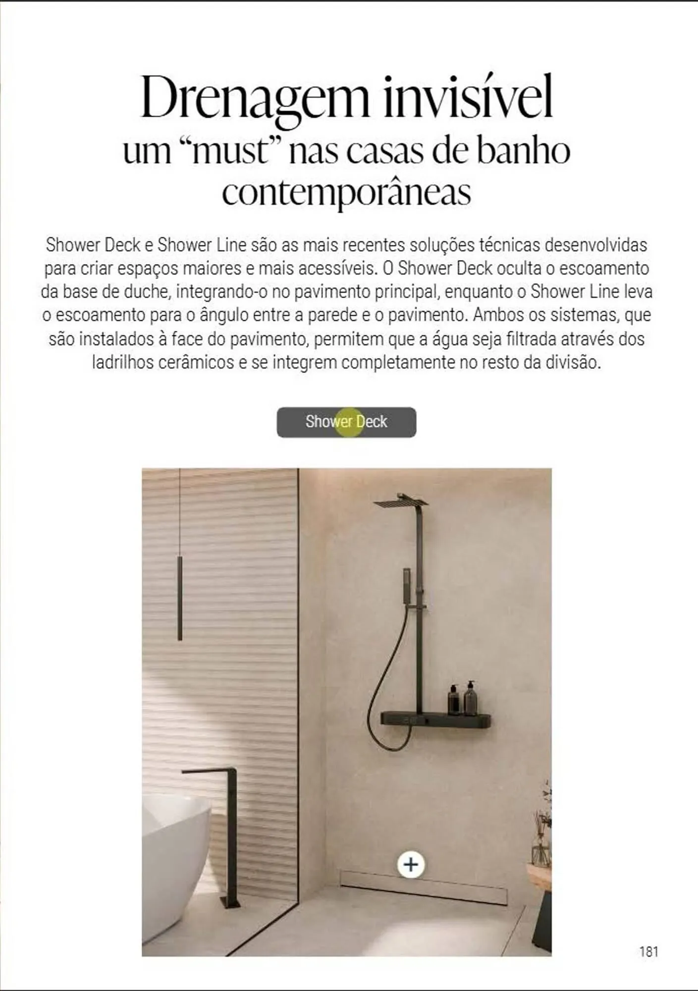 Folheto Folheto Porcelanosa de 7 de fevereiro até 31 de dezembro 2025 - Pagina 181