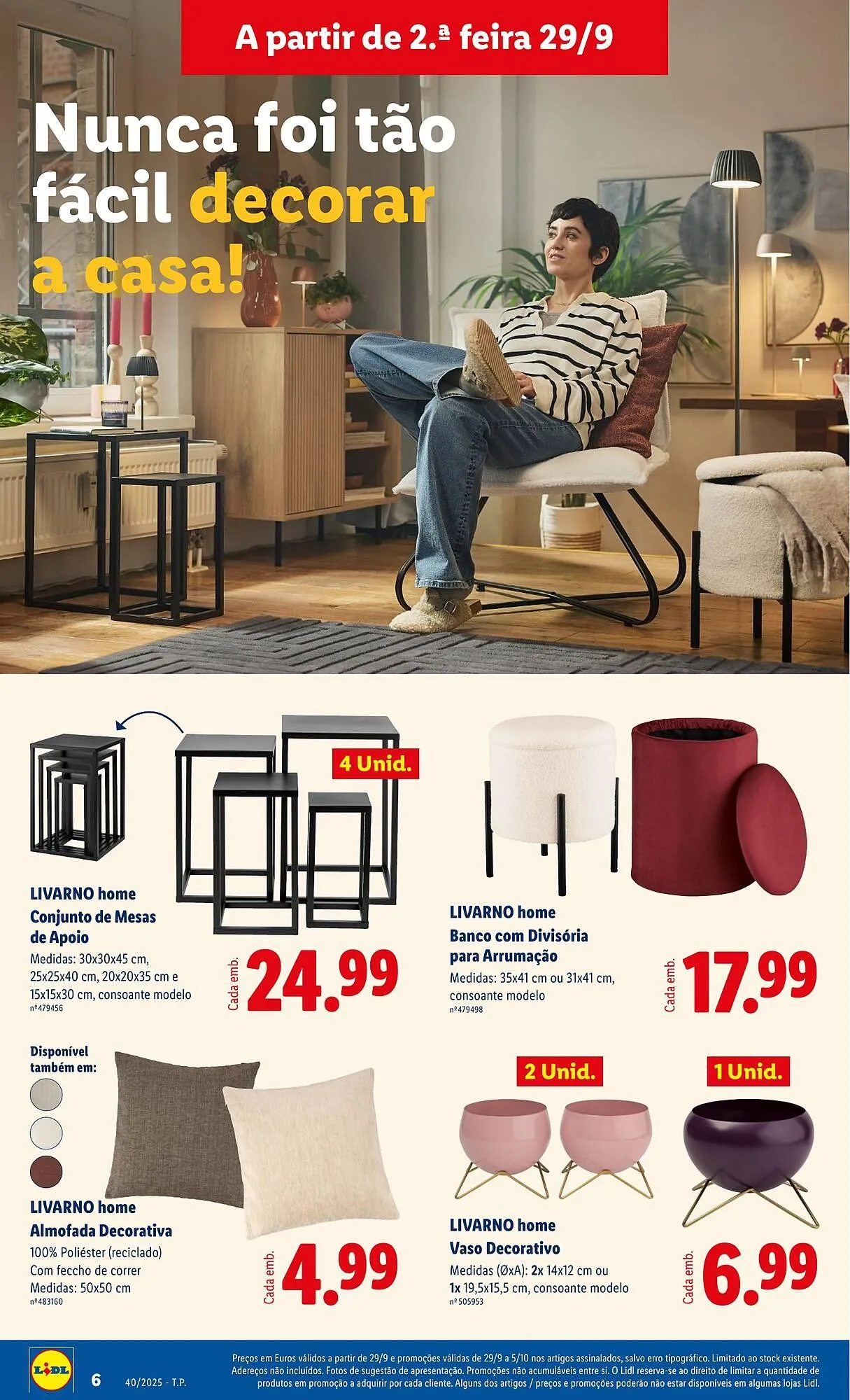 Folheto Folheto Lidl de 29 de setembro até 5 de outubro 2025 - Pagina 6