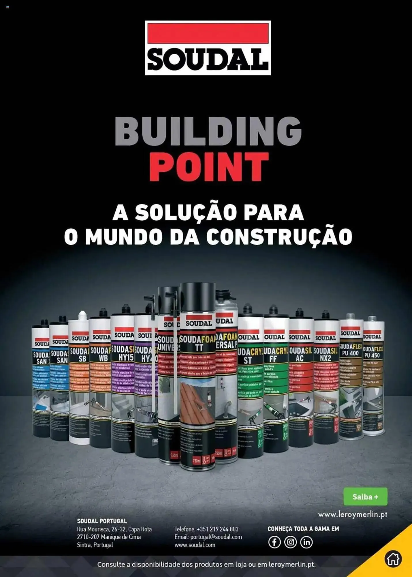 Folheto Folheto Leroy Merlin de 18 de novembro até 31 de dezembro 2025 - Pagina 727