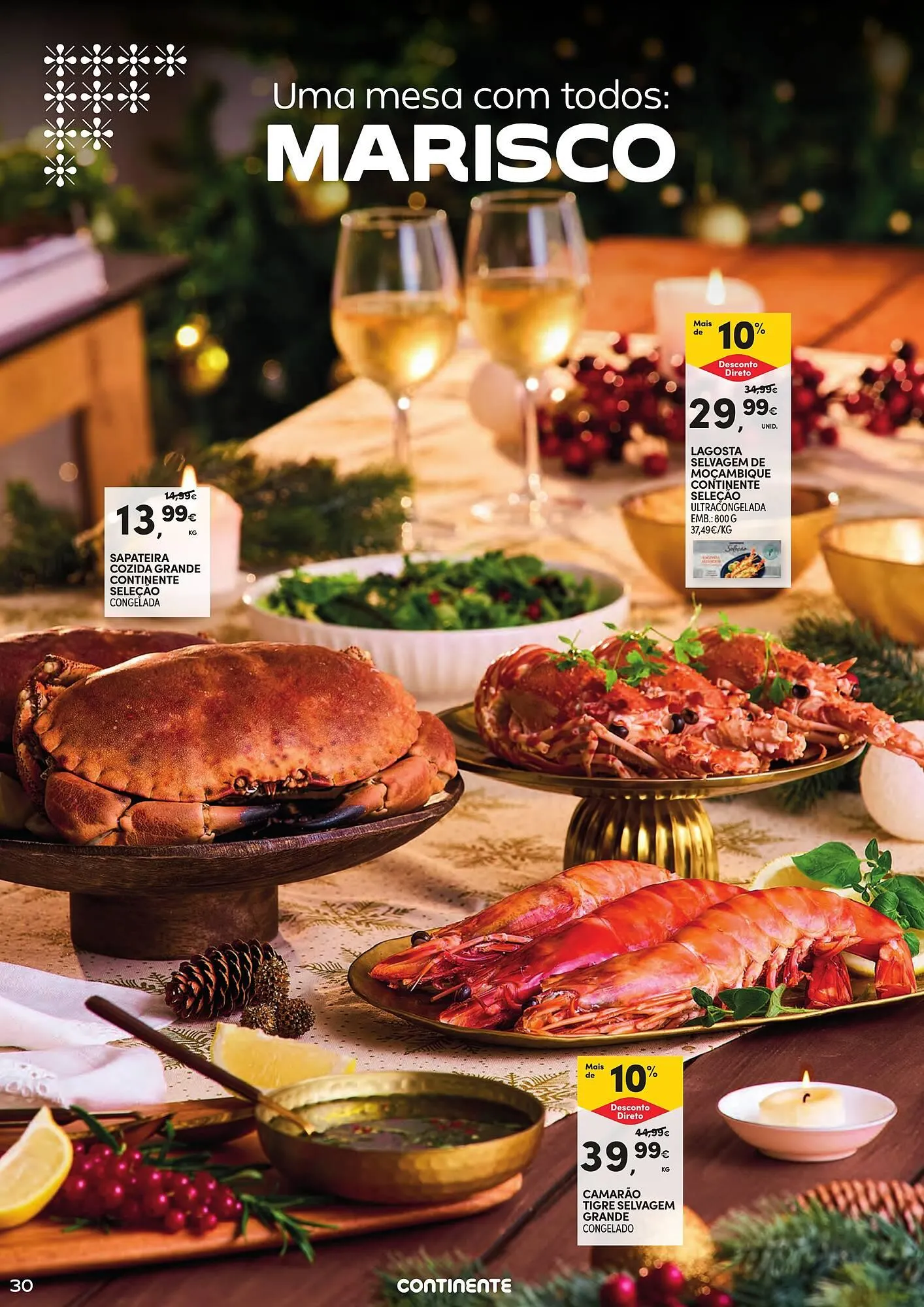 Folheto Folheto Continente de 18 de novembro até 24 de dezembro 2025 - Pagina 30