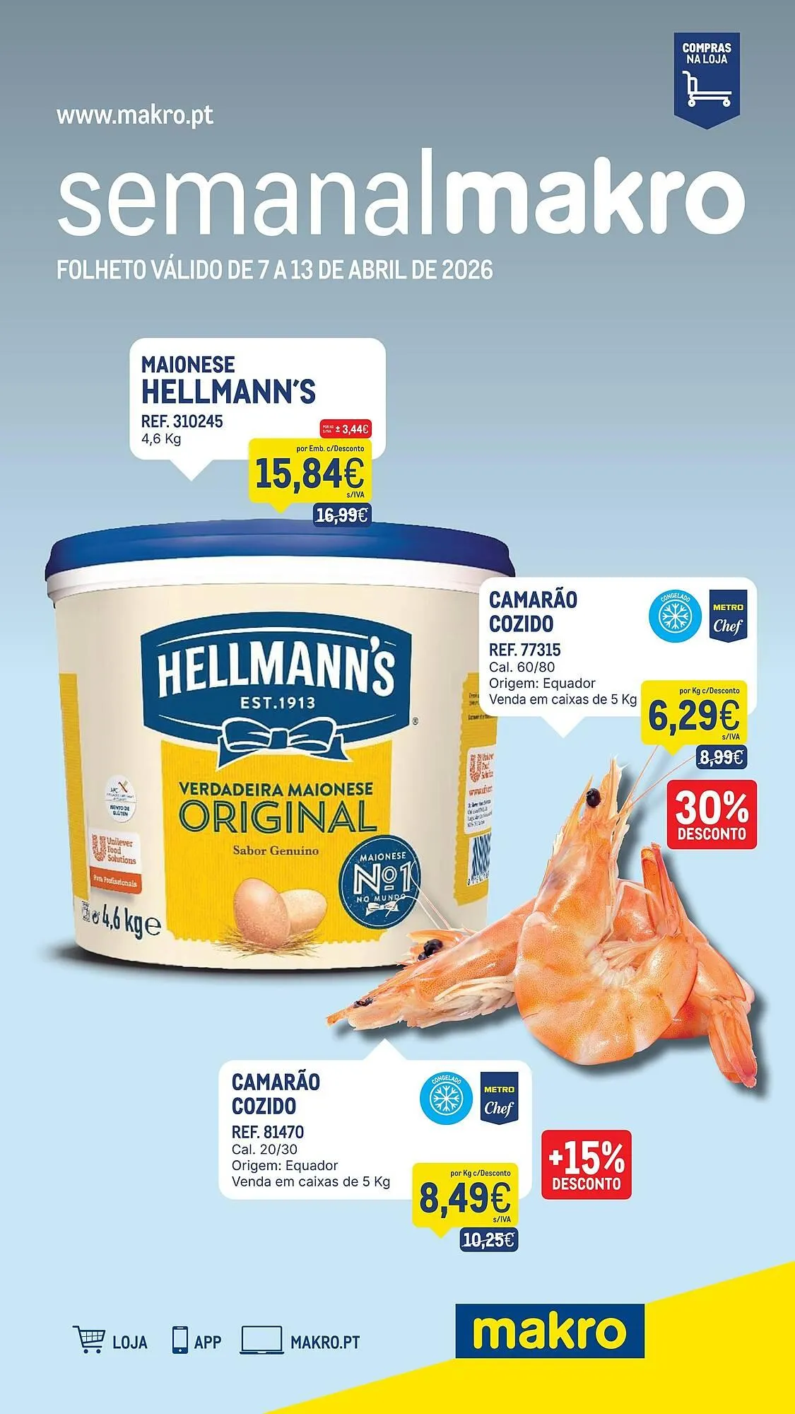 Folheto Catálogo Makro de 7 de abril até 13 de abril 2026 - Pagina 1