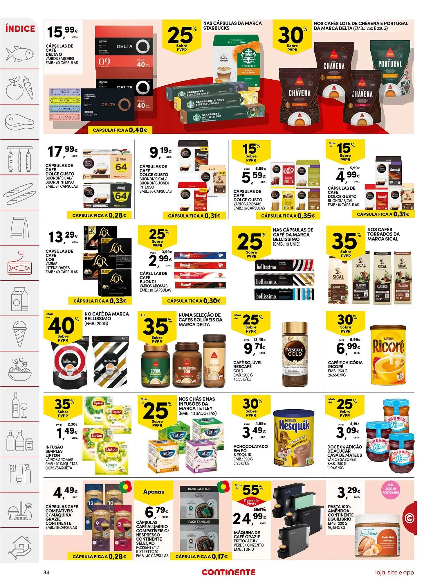 Folheto Folheto Continente de 25 de março até 31 de março 2025 - Pagina 34
