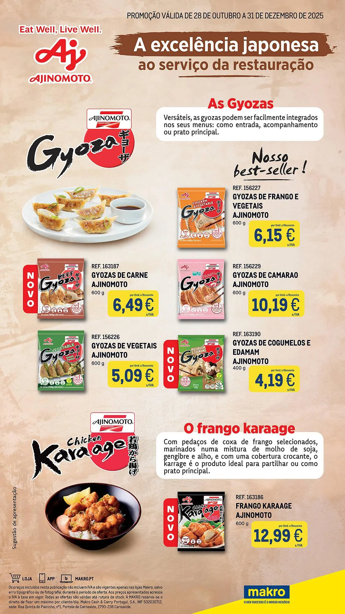 Folheto Catálogo Makro de 28 de outubro até 31 de dezembro 2025 - Pagina 1