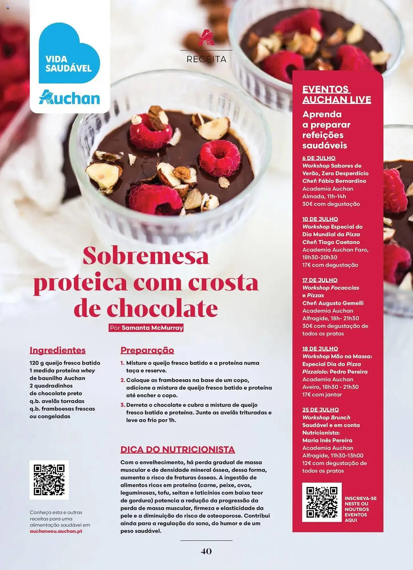Folheto Folheto Auchan de 1 de julho até 1 de agosto 2025 - Pagina 40