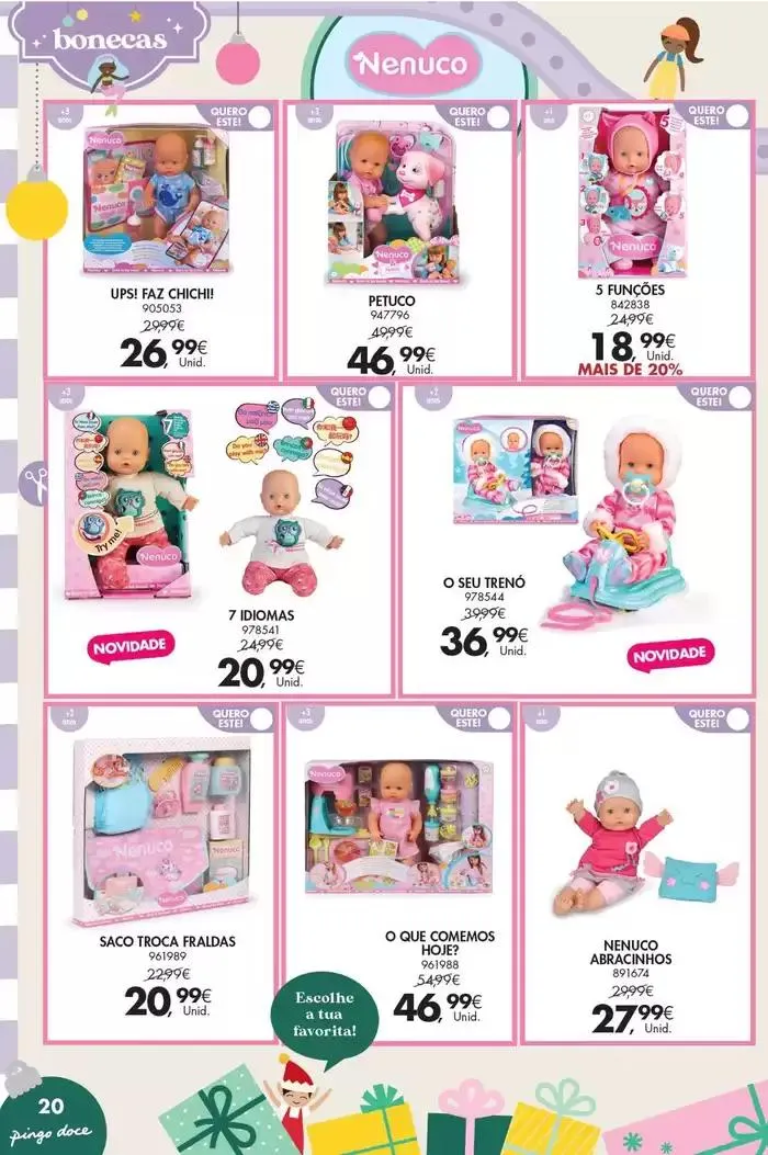 Folheto Descubra ofertas atrativas de 20 de novembro até 6 de janeiro 2025 - Pagina 11