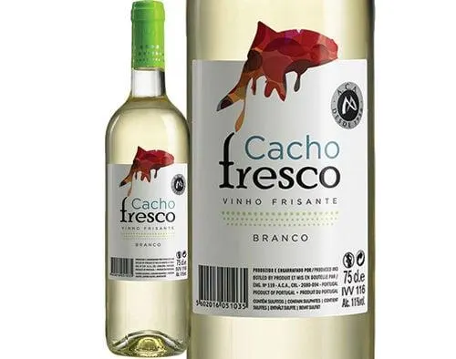 vinho branco cacho fresco frisante 0.75l