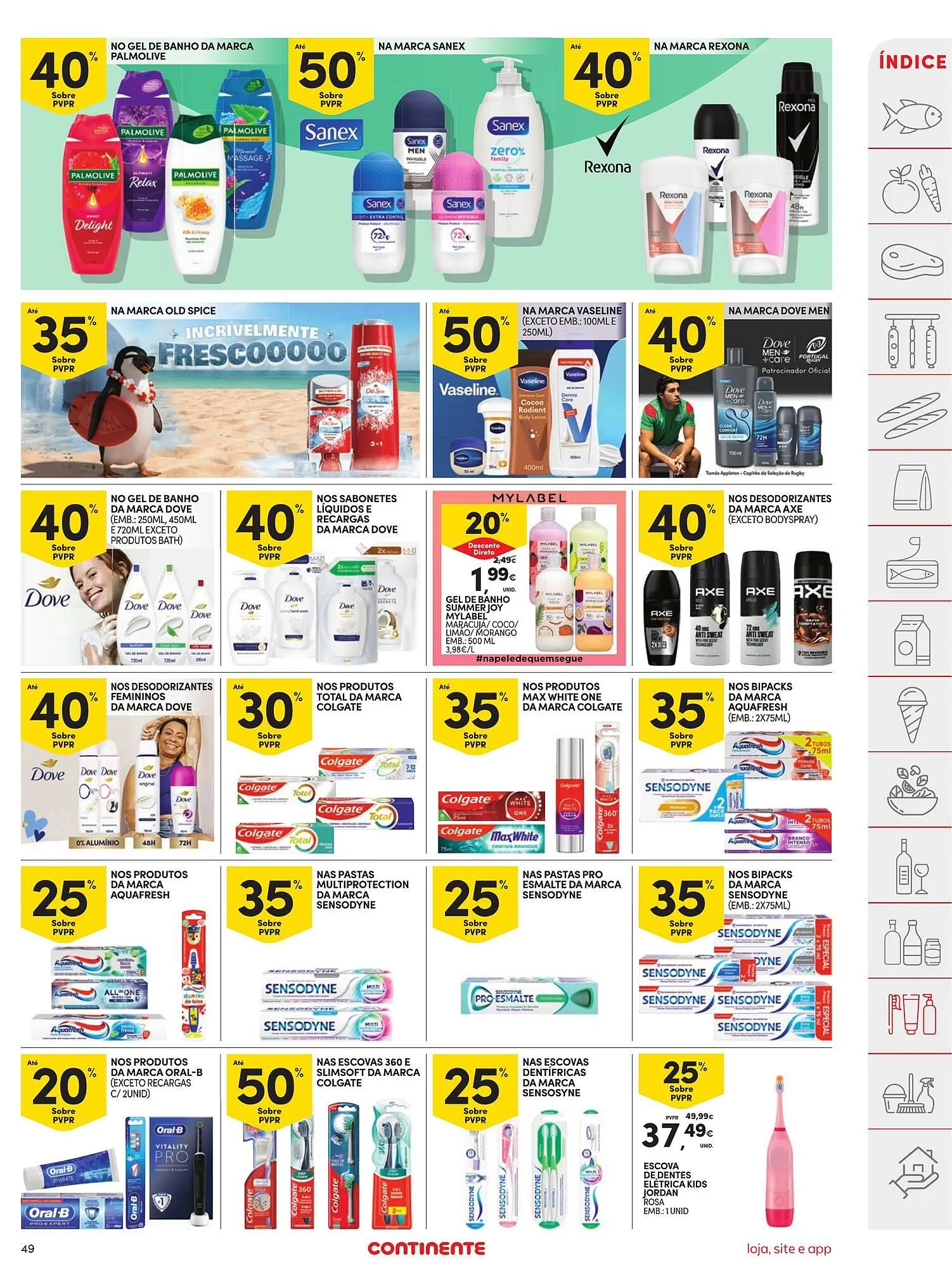 Folheto Folheto Continente de 31 de março até 6 de abril 2026 - Pagina 49