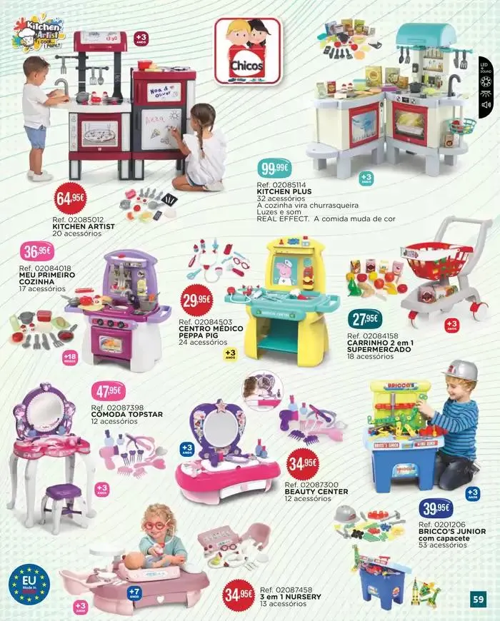 Folheto Catálogo De Brinquedos de 3 de dezembro até 31 de dezembro 2024 - Pagina 59