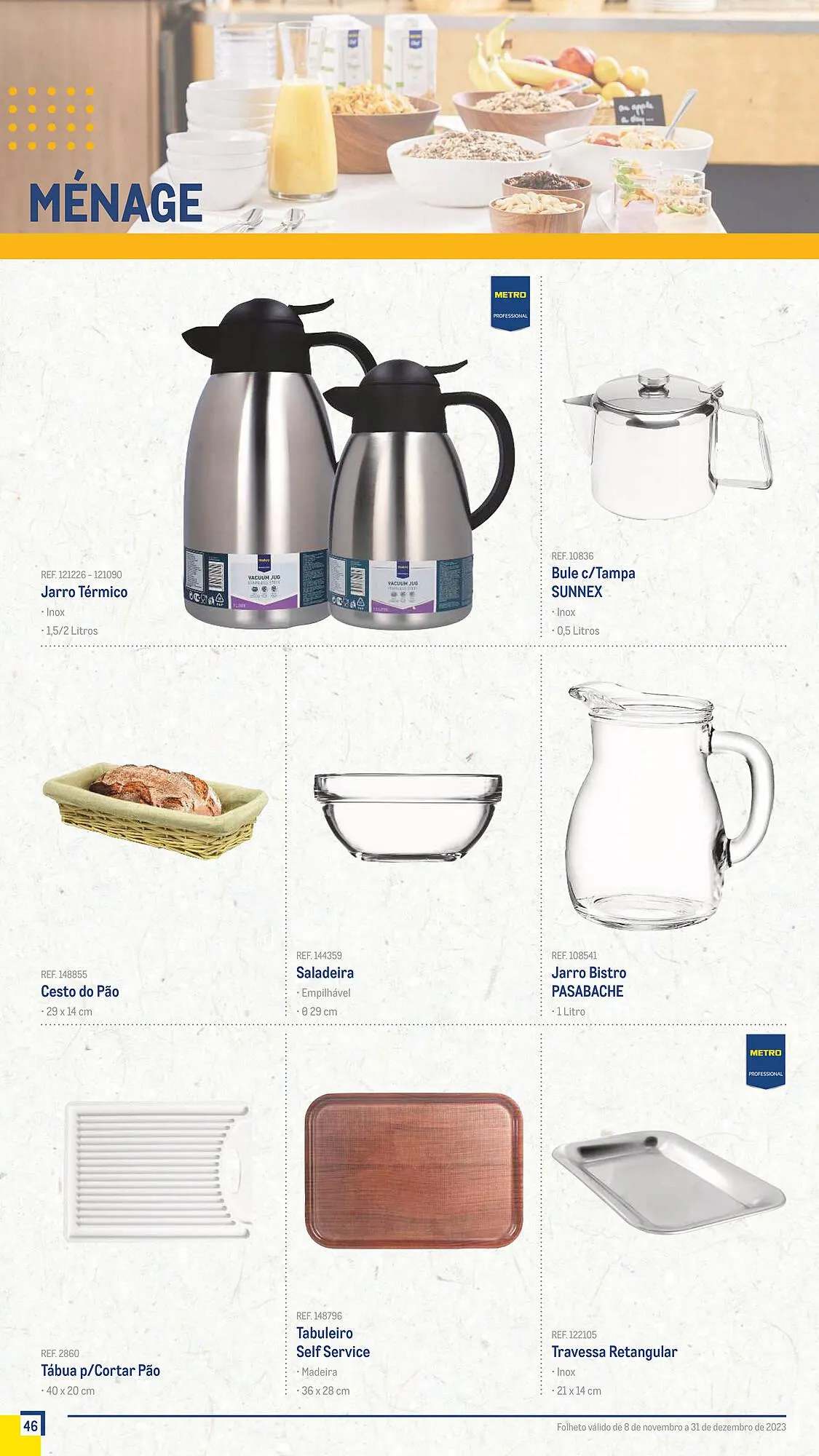 Folheto Folheto Makro de 8 de novembro até 31 de dezembro 2023 - Pagina 46