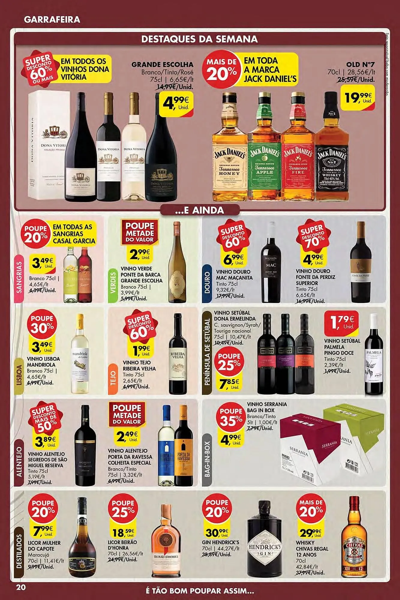 Folheto Folheto Pingo Doce de 26 de fevereiro até 4 de março 2026 - Pagina 20