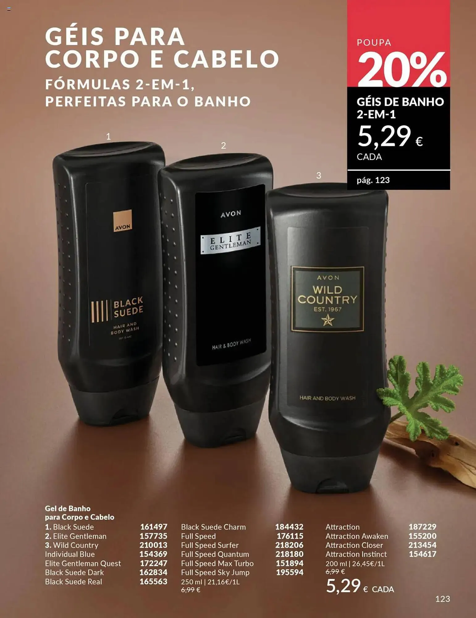 Folheto Catálogo Avon de 1 de outubro até 1 de novembro 2025 - Pagina 123