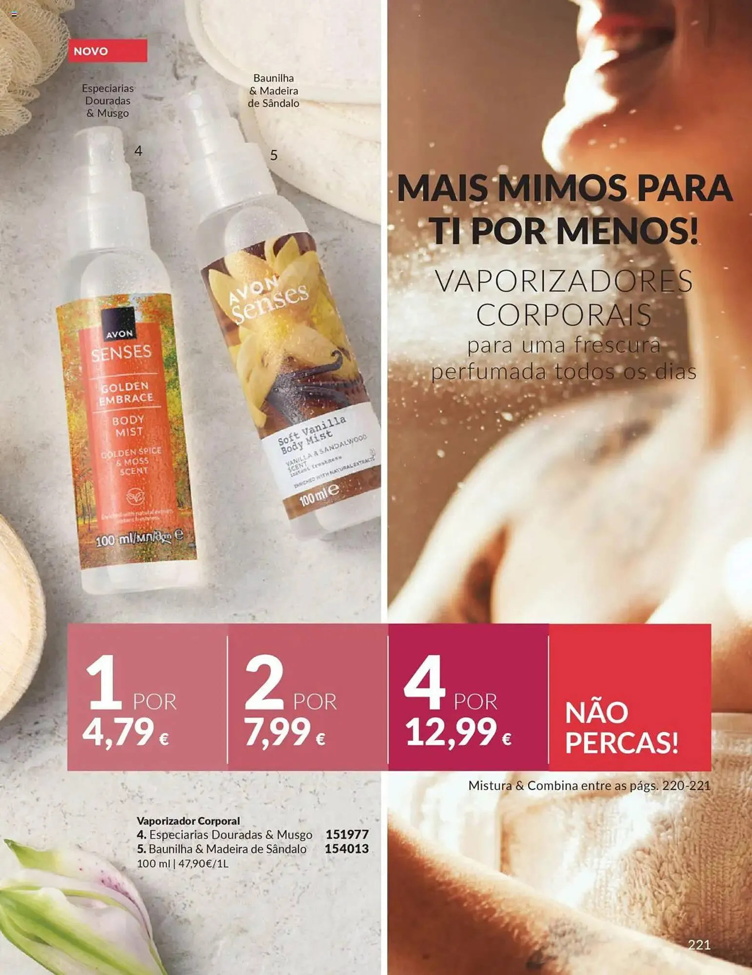 Folheto Catálogo Avon de 1 de outubro até 1 de novembro 2025 - Pagina 221