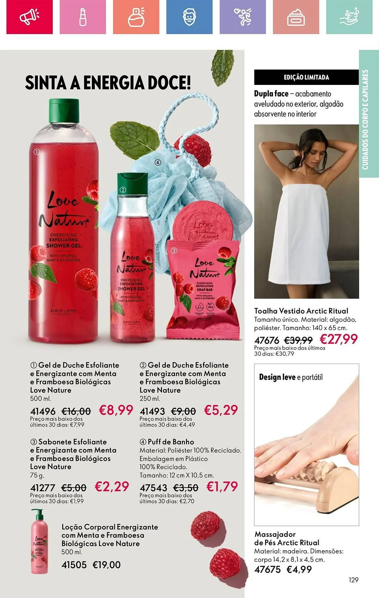 Folheto Folheto Oriflame de 4 de maio até 24 de maio 2025 - Pagina 129