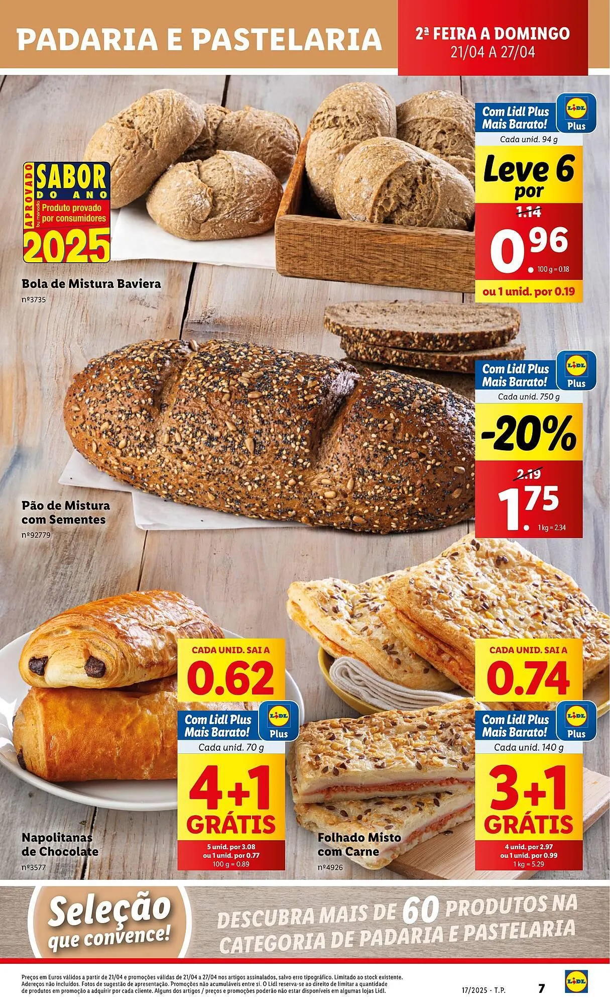 Folheto Folheto Lidl de 21 de abril até 27 de abril 2025 - Pagina 7