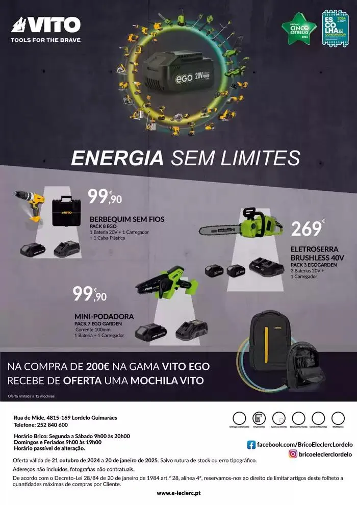 Folheto Folheto Aquecimento Brico Lordelo de 22 de outubro até 20 de janeiro 2025 - Pagina 40