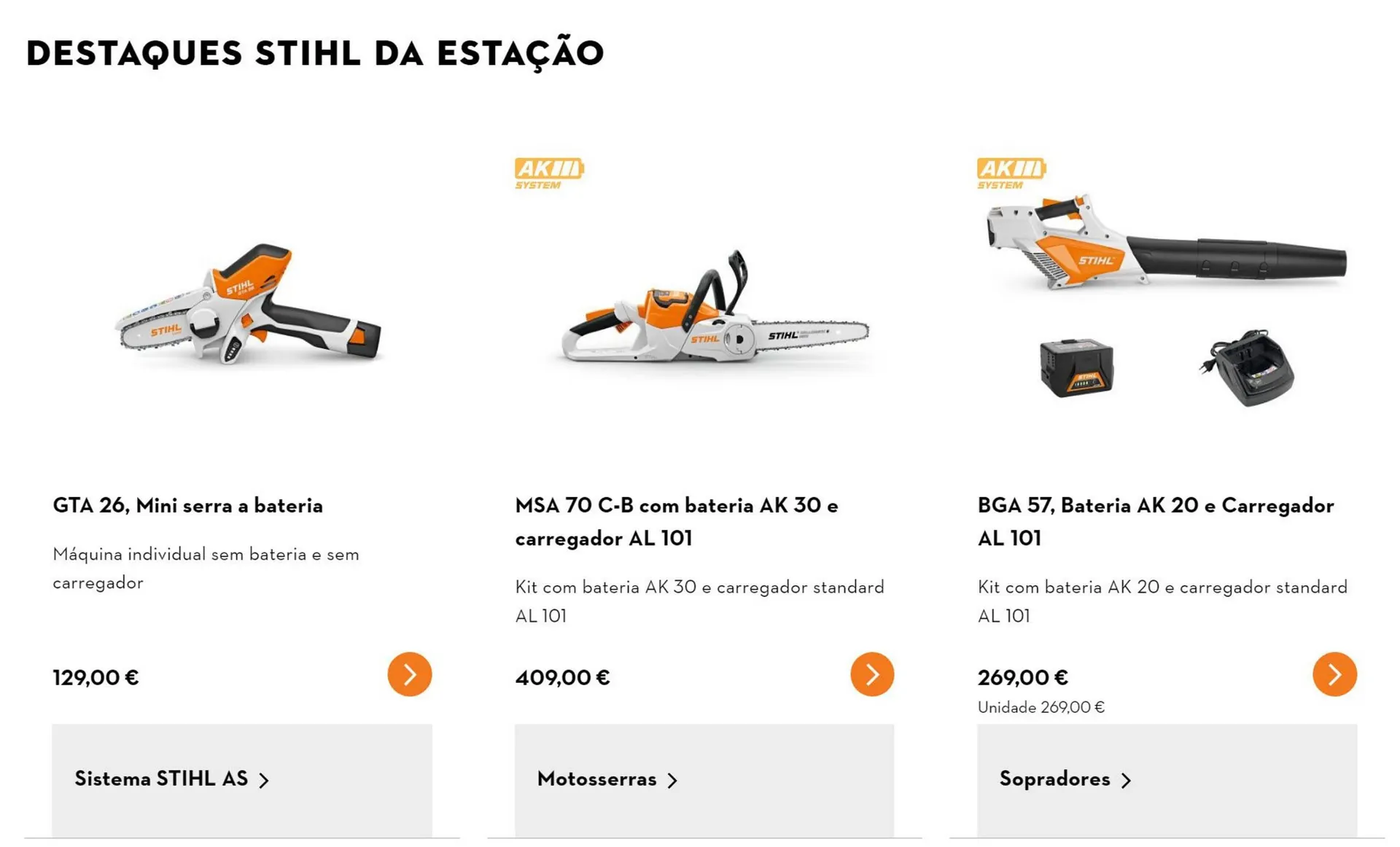 Folheto Folheto Stihl de 28 de fevereiro até 17 de março 2024 - Pagina 