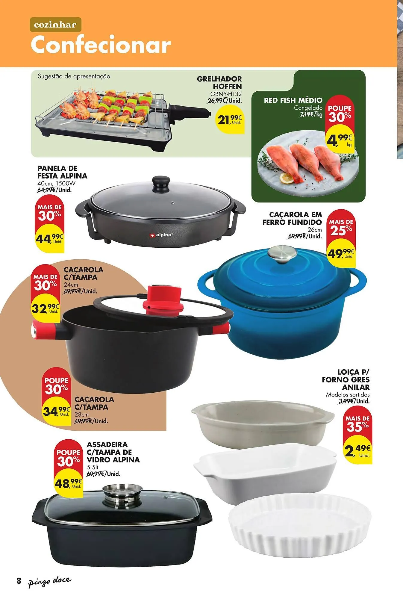 Folheto Folheto Pingo Doce de 6 de março até 26 de março 2025 - Pagina 8