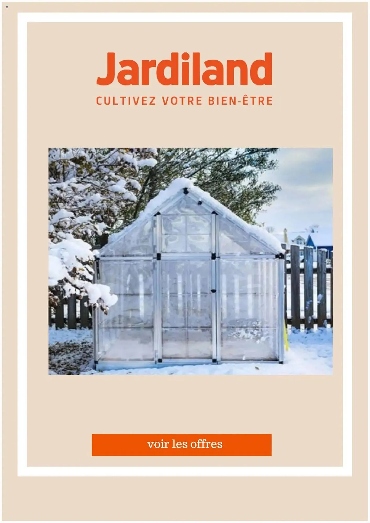 Folheto Folheto Jardiland de 3 de janeiro até 3 de fevereiro 2025 - Pagina 1