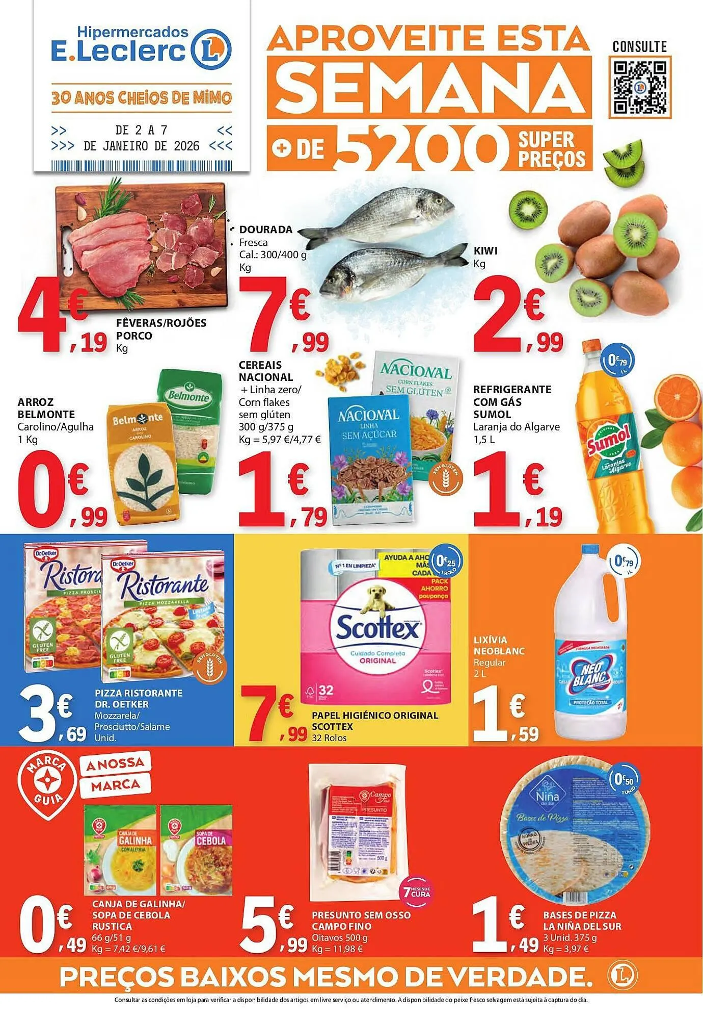 Folheto Folheto E.Leclerc de 2 de janeiro até 7 de janeiro 2026 - Pagina 1