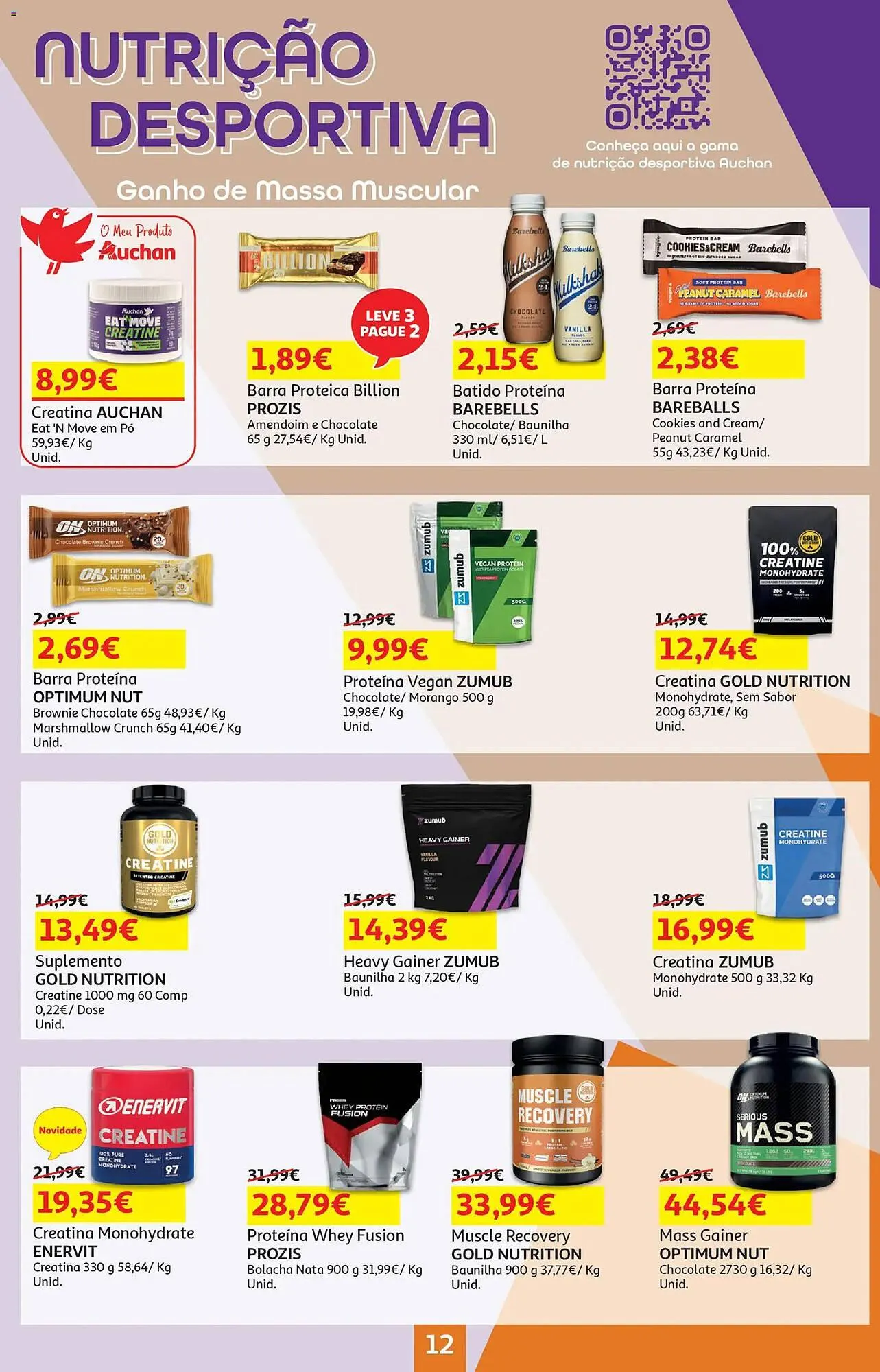 Folheto Folheto Auchan de 3 de março até 13 de março 2026 - Pagina 12