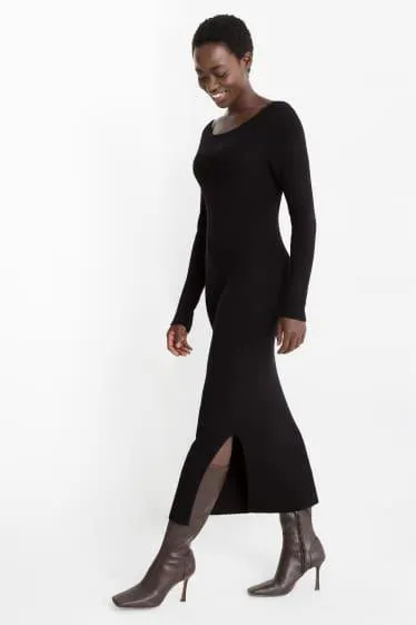 Bodycon dress - ribbed