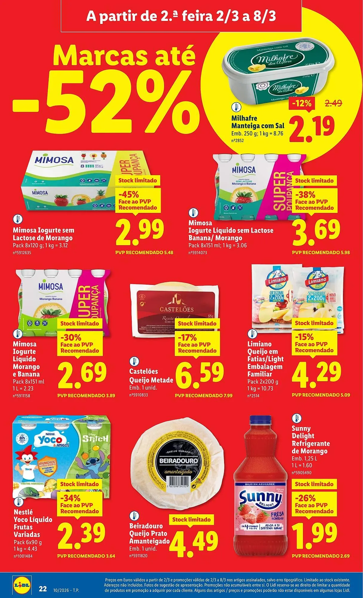 Folheto Folheto Lidl de 2 de março até 8 de março 2026 - Pagina 22