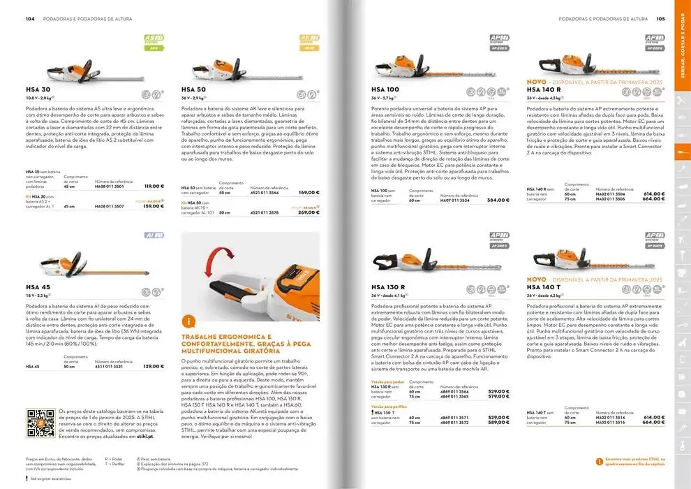 Folheto Catálogo STIHL 2025 de 29 de janeiro até 31 de dezembro 2025 - Pagina 53