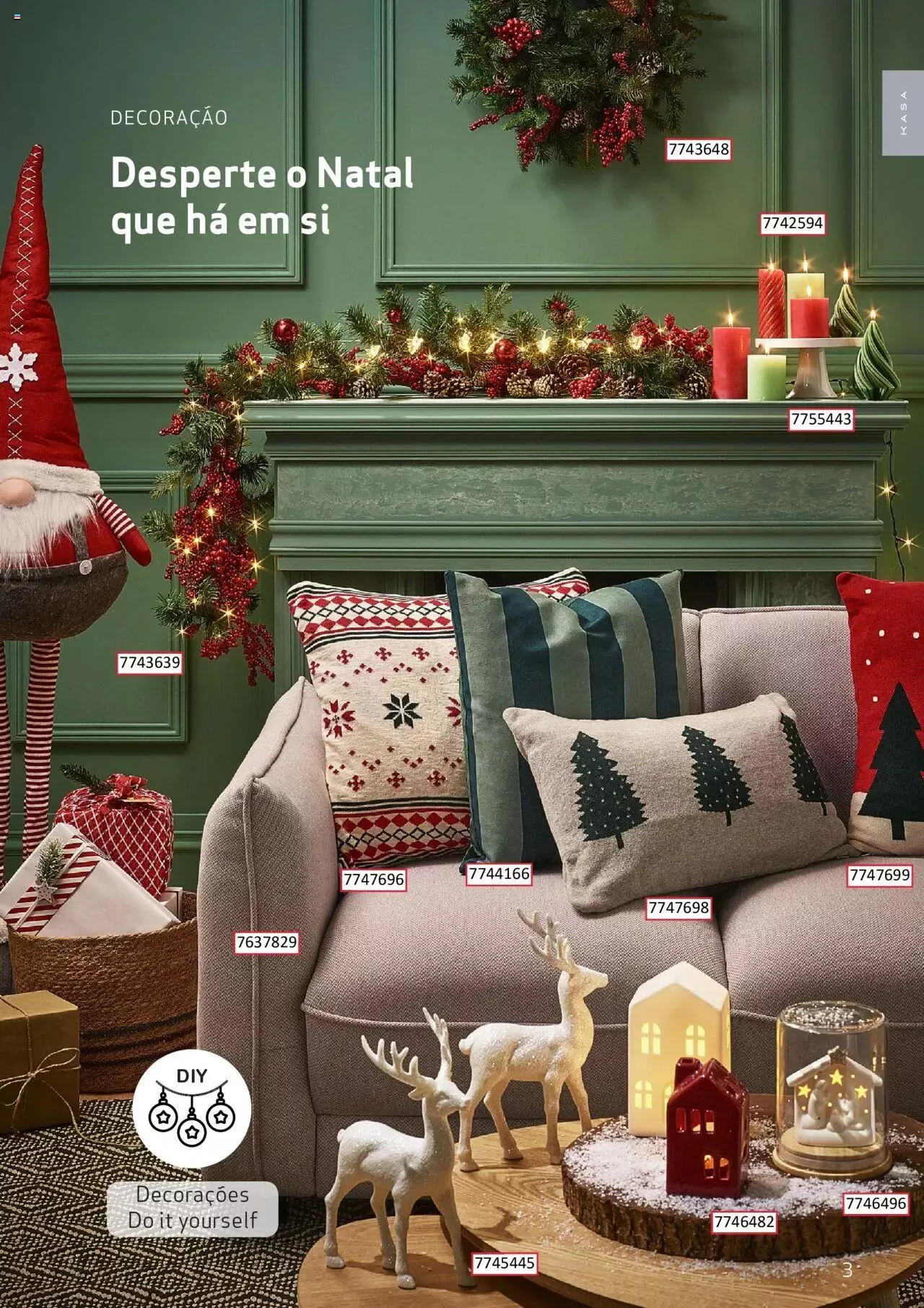 Folheto Continente Kasa Catálogo Kasa Dicas Decoração Natal de 21 de novembro até 24 de dezembro 2023 - Pagina 3