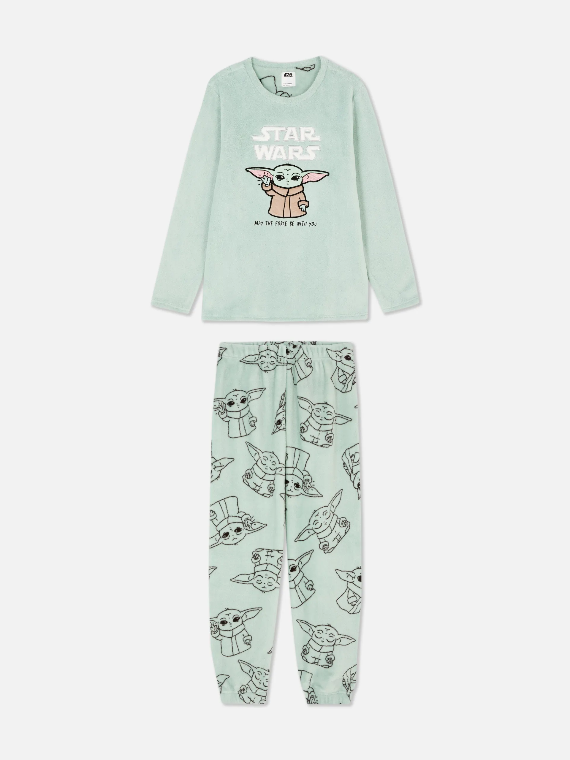 Star Wars Baby Yoda Fleece Pajama Set