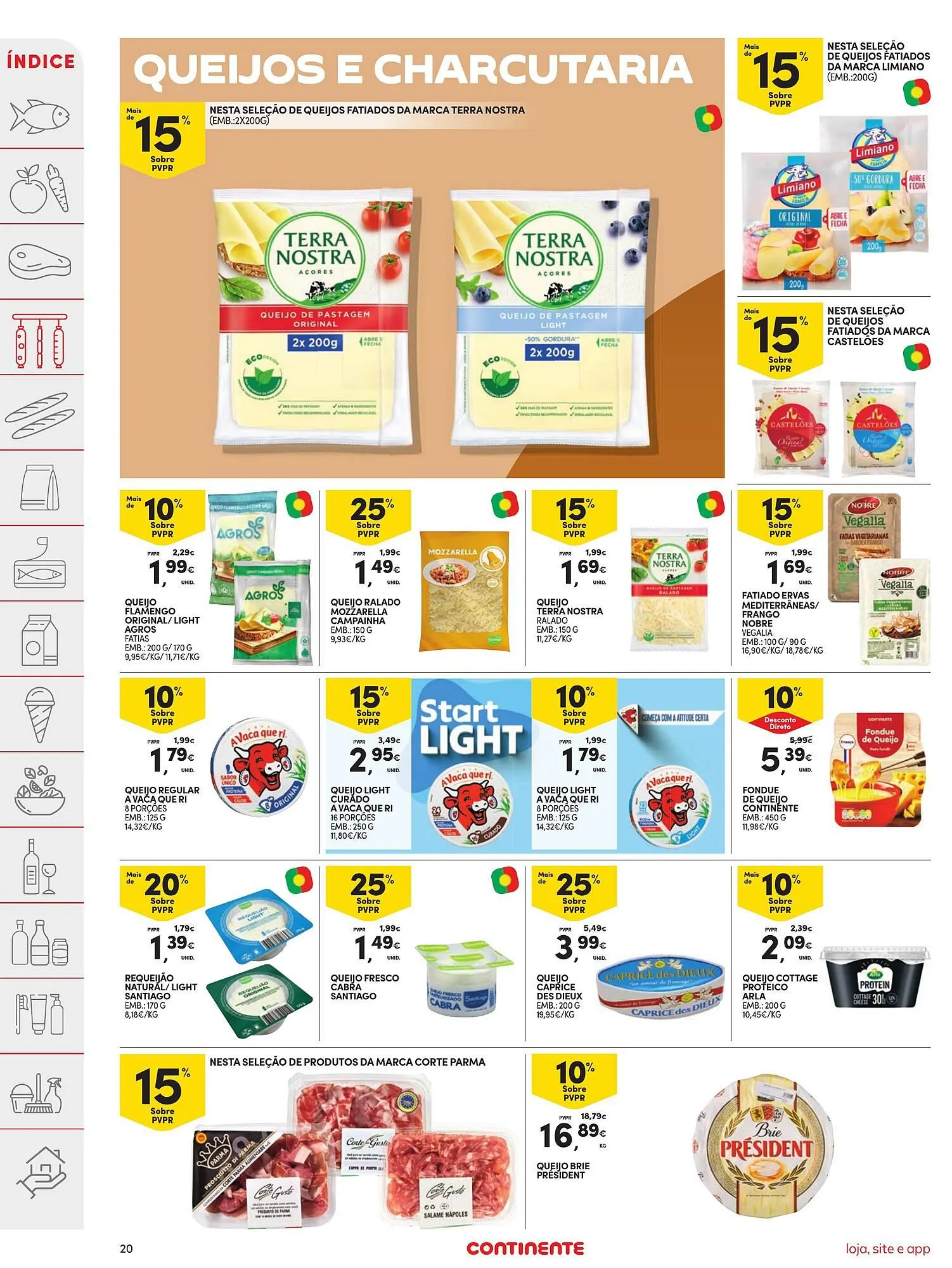 Folheto Folheto Continente de 3 de março até 9 de março 2026 - Pagina 20
