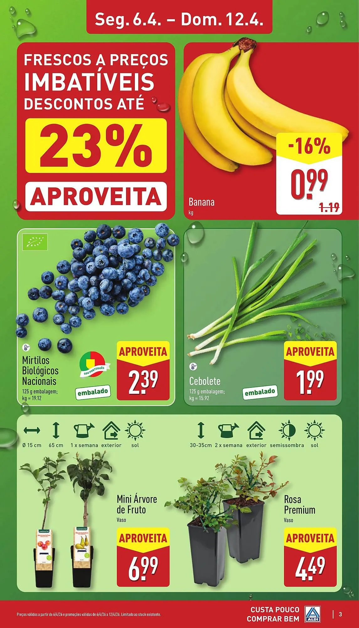 Folheto Folheto ALDI de 6 de abril até 12 de abril 2026 - Pagina 3