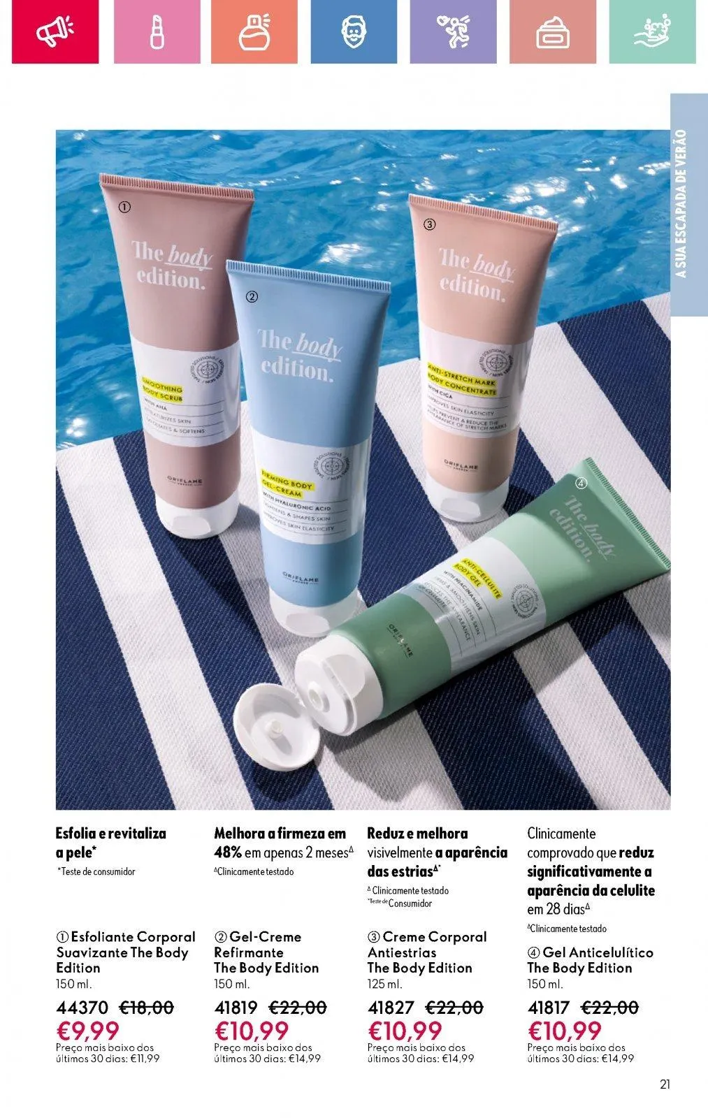 Folheto Folheto de Oriflame até 05.07.2025 de 18 de junho até 5 de julho 2025 - Pagina 21