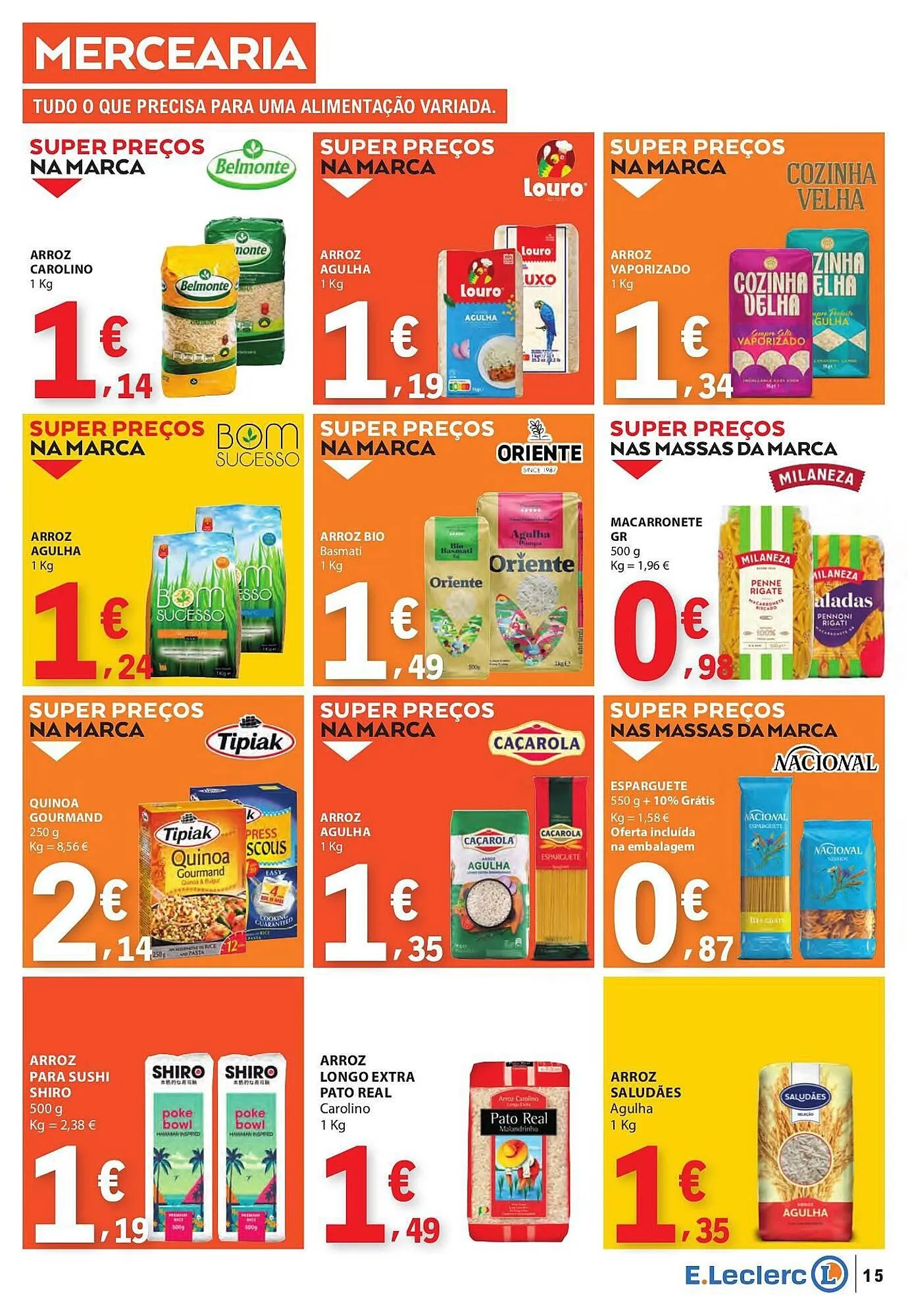 Folheto Folheto E.Leclerc de 3 de julho até 9 de julho 2025 - Pagina 15