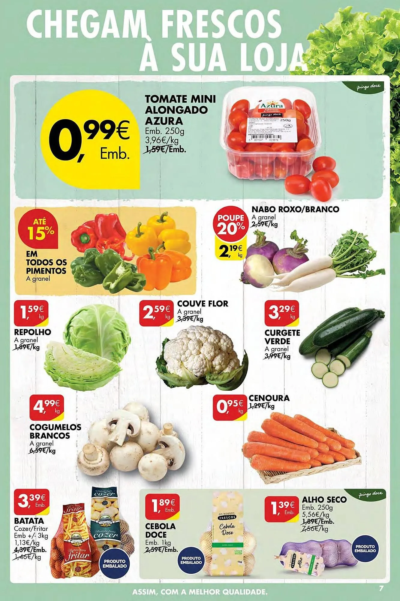 Folheto Folheto Pingo Doce de 12 de março até 18 de março 2026 - Pagina 7