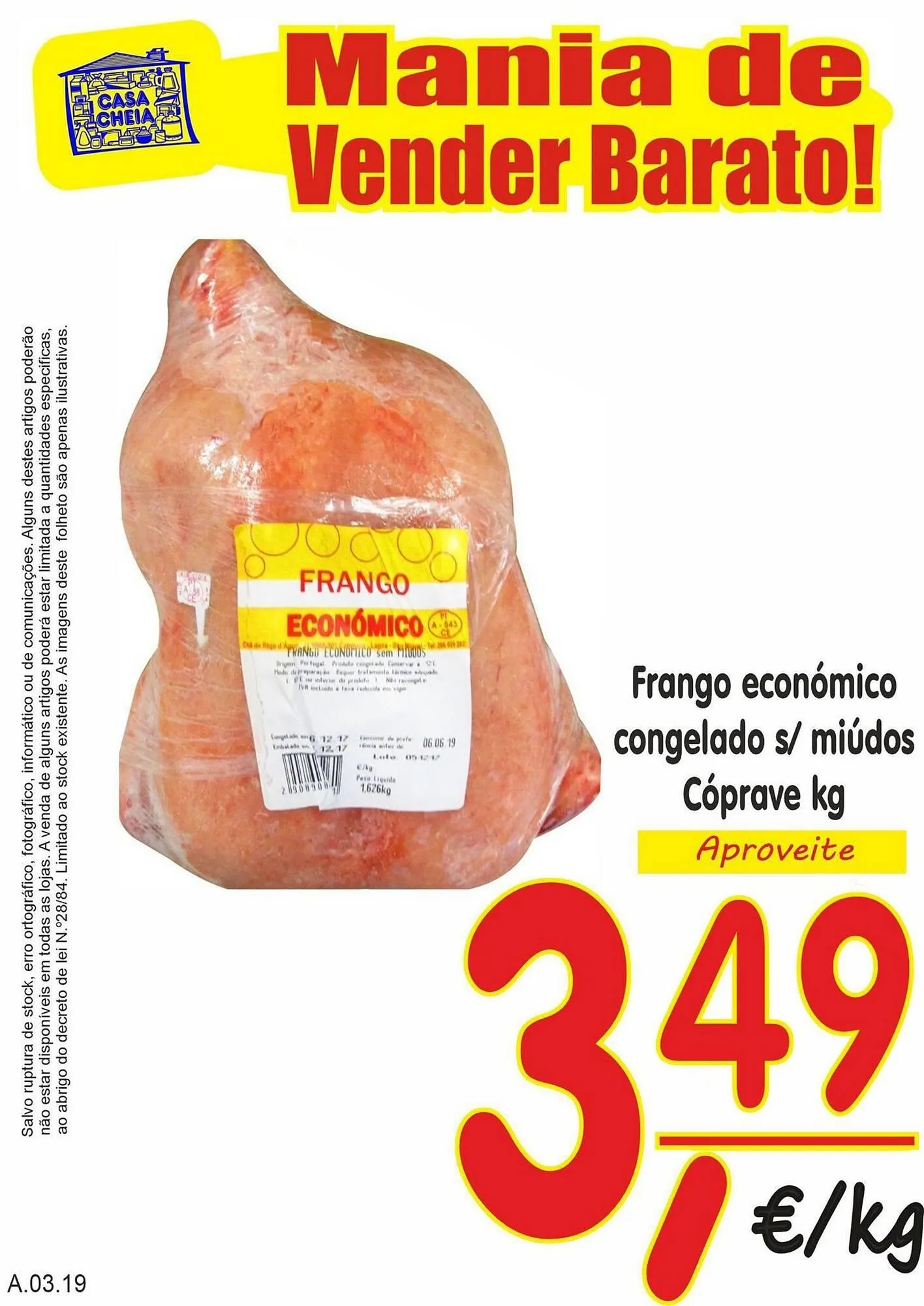 Folheto Folheto Casa Cheia de 14 de março até 20 de março 2025 - Pagina 1