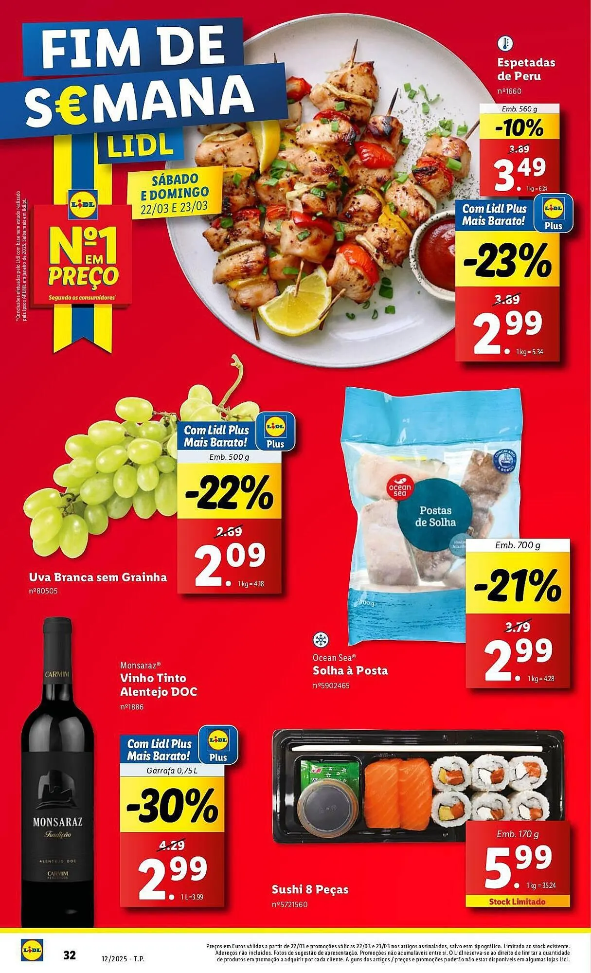 Folheto Folheto Lidl de 20 de março até 26 de março 2025 - Pagina 32