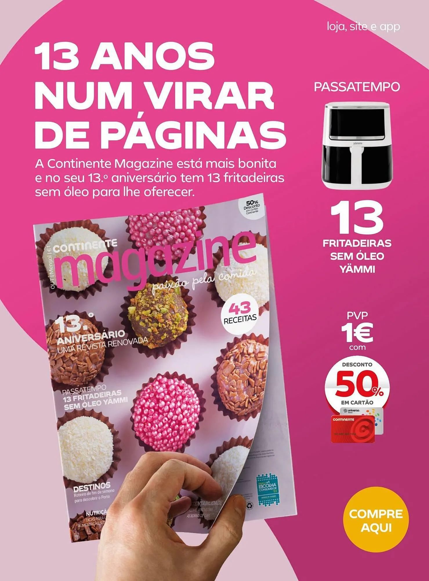 Folheto Folheto Continente de 3 de outubro até 31 de outubro 2023 - Pagina 39