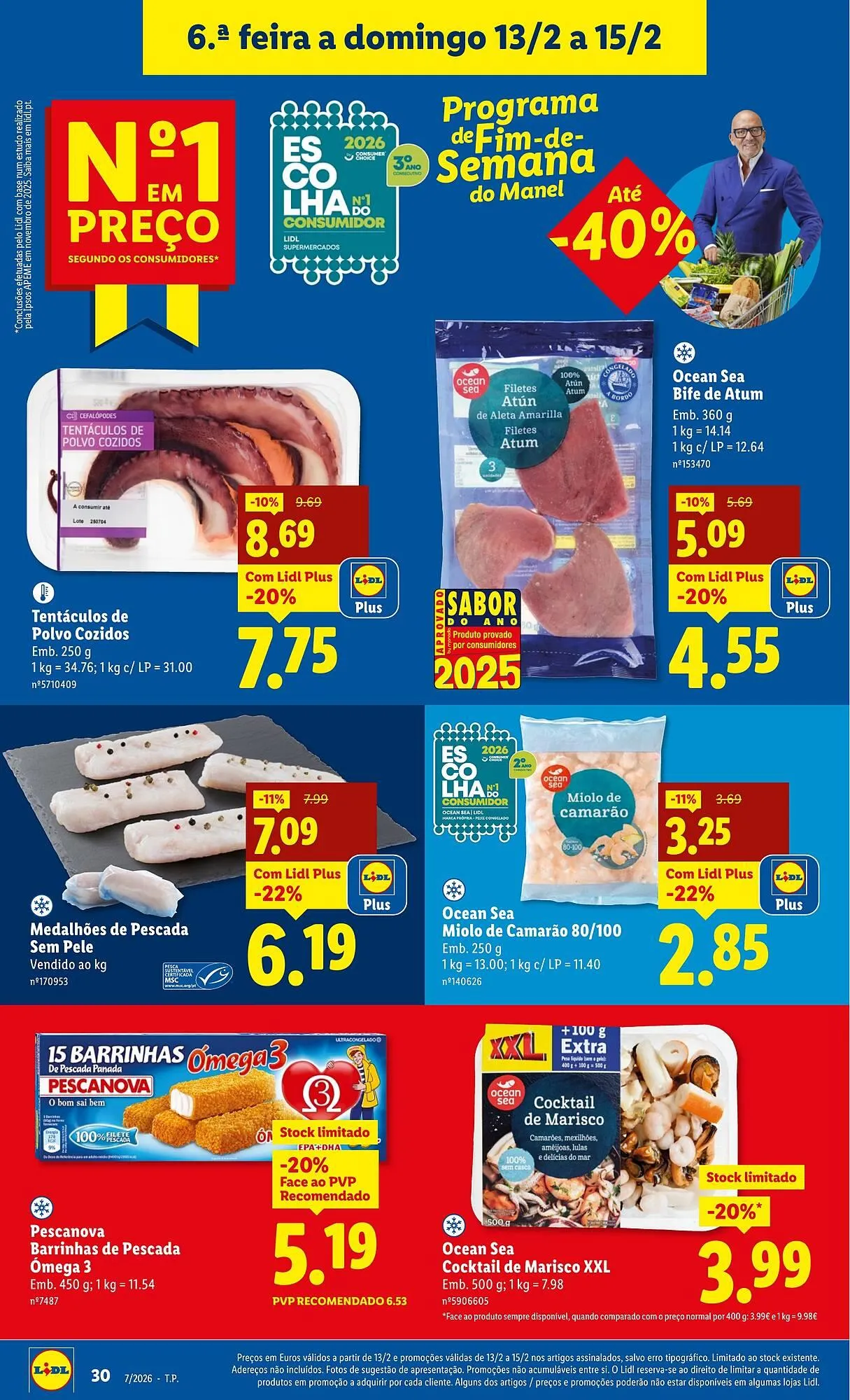 Folheto Folheto Lidl de 9 de fevereiro até 15 de fevereiro 2026 - Pagina 30