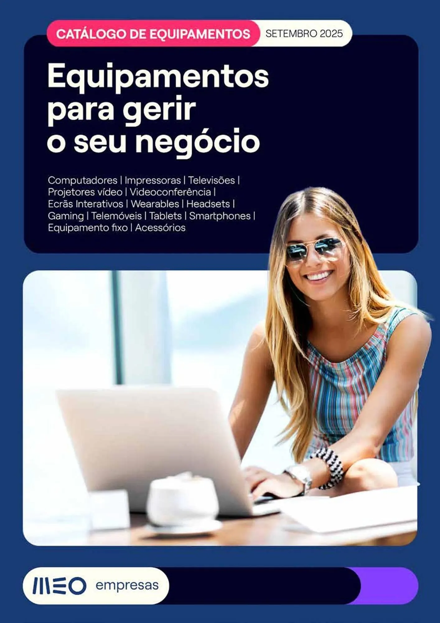 Folheto Catálogo MEO de 25 de setembro até 30 de setembro 2025 - Pagina 1