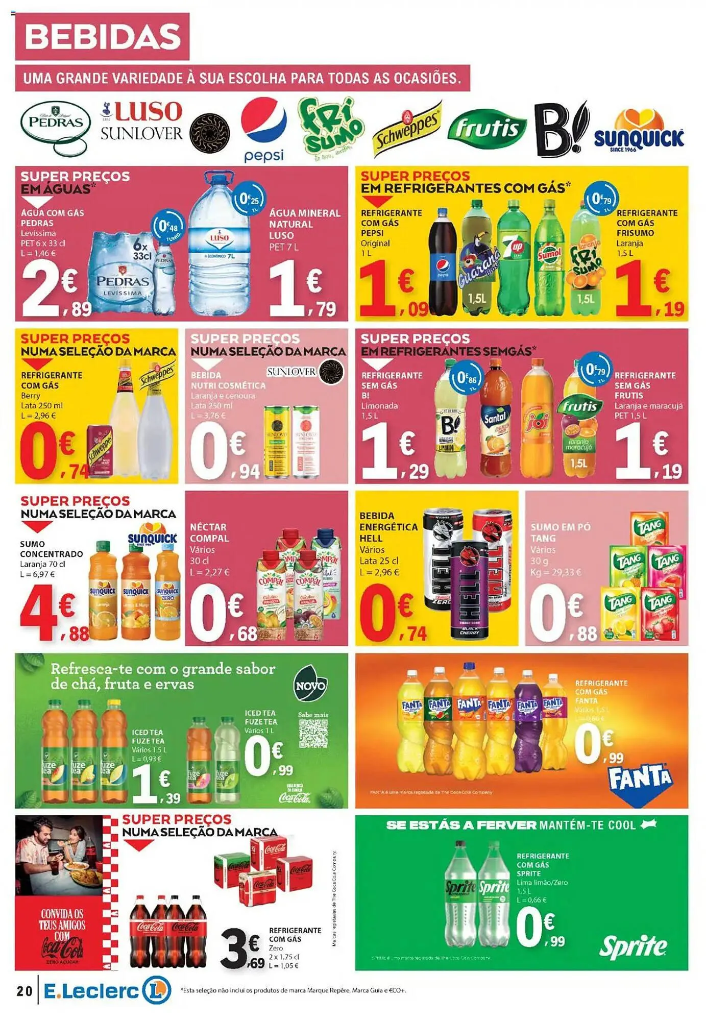 Folheto Folheto E.Leclerc de 10 de abril até 21 de abril 2025 - Pagina 20