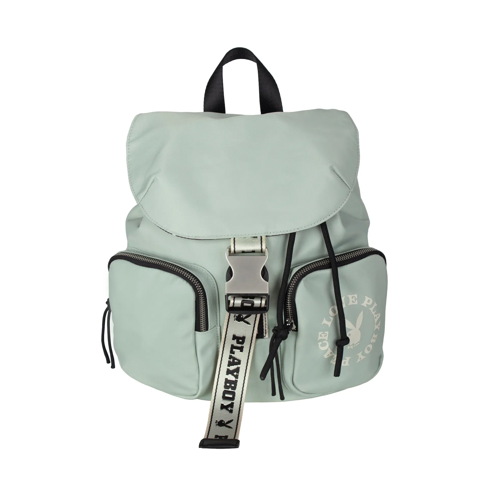 Mochila Peace&Love Green Playboy