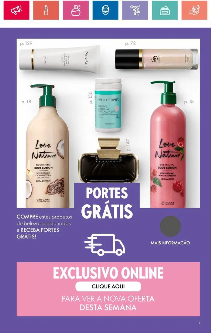 Folheto Folheto Oriflame de 30 de maio até 19 de junho 2024 - Pagina 11