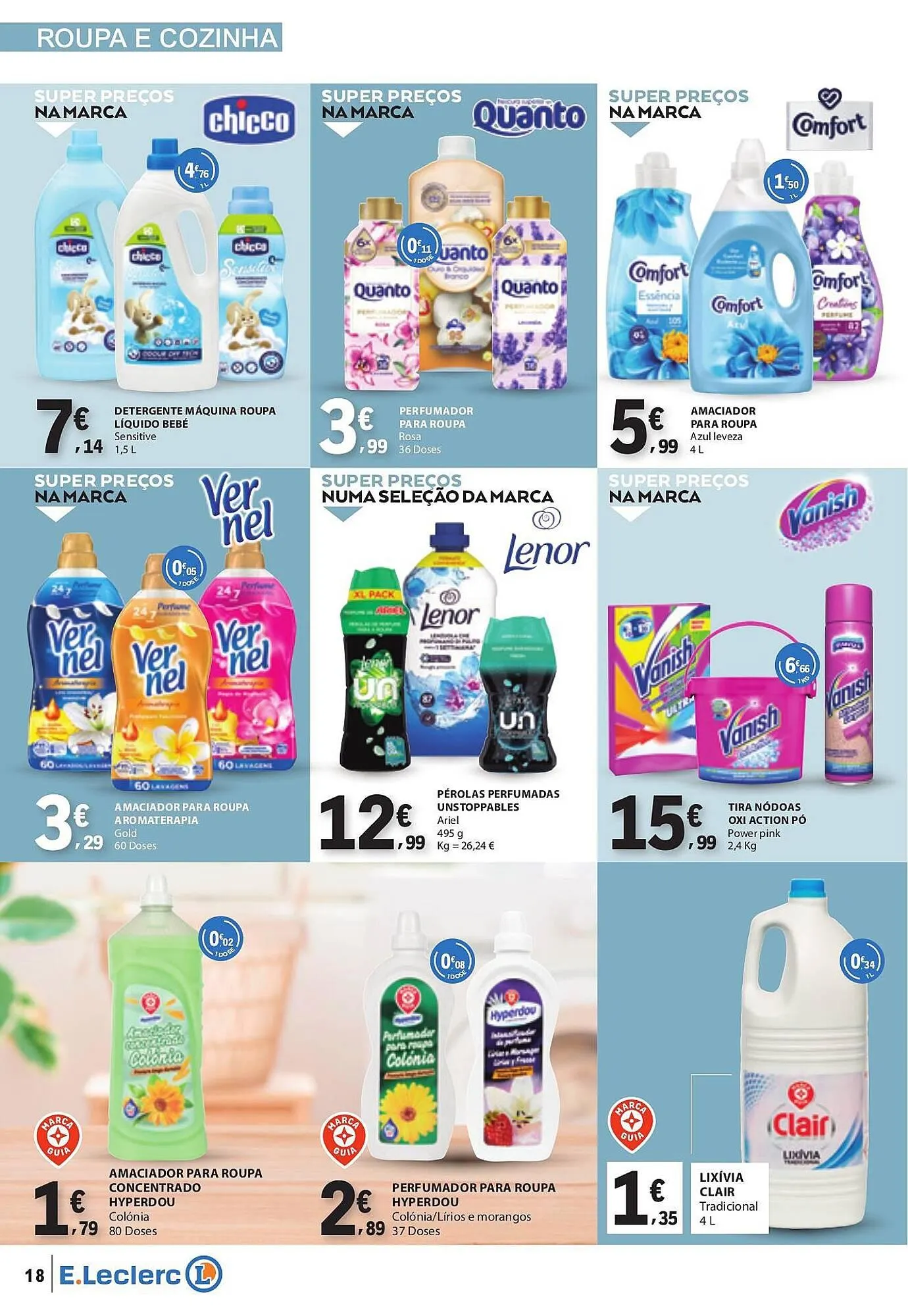 Folheto Folheto E.Leclerc de 30 de dezembro até 11 de janeiro 2026 - Pagina 18