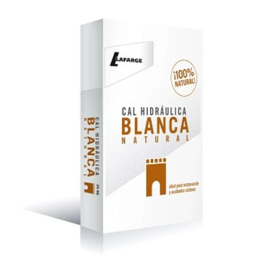 CAL HIDRÁULICA BRANCA 100% NATURAL